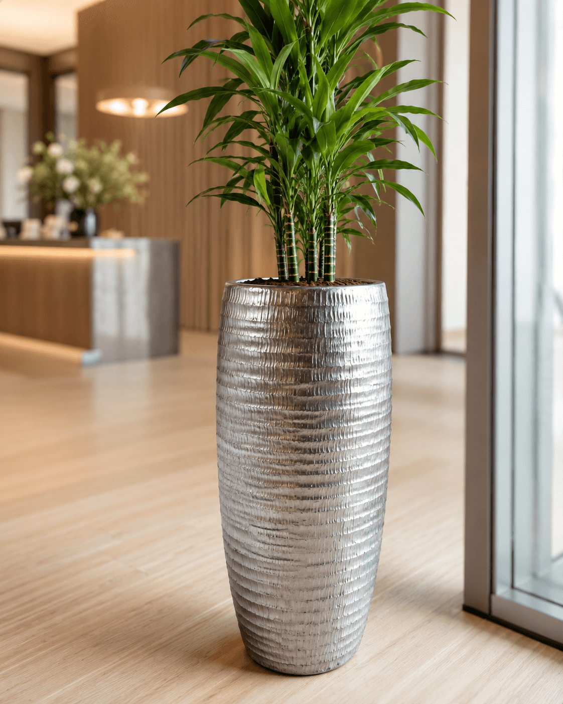 Mayfair planter close-up