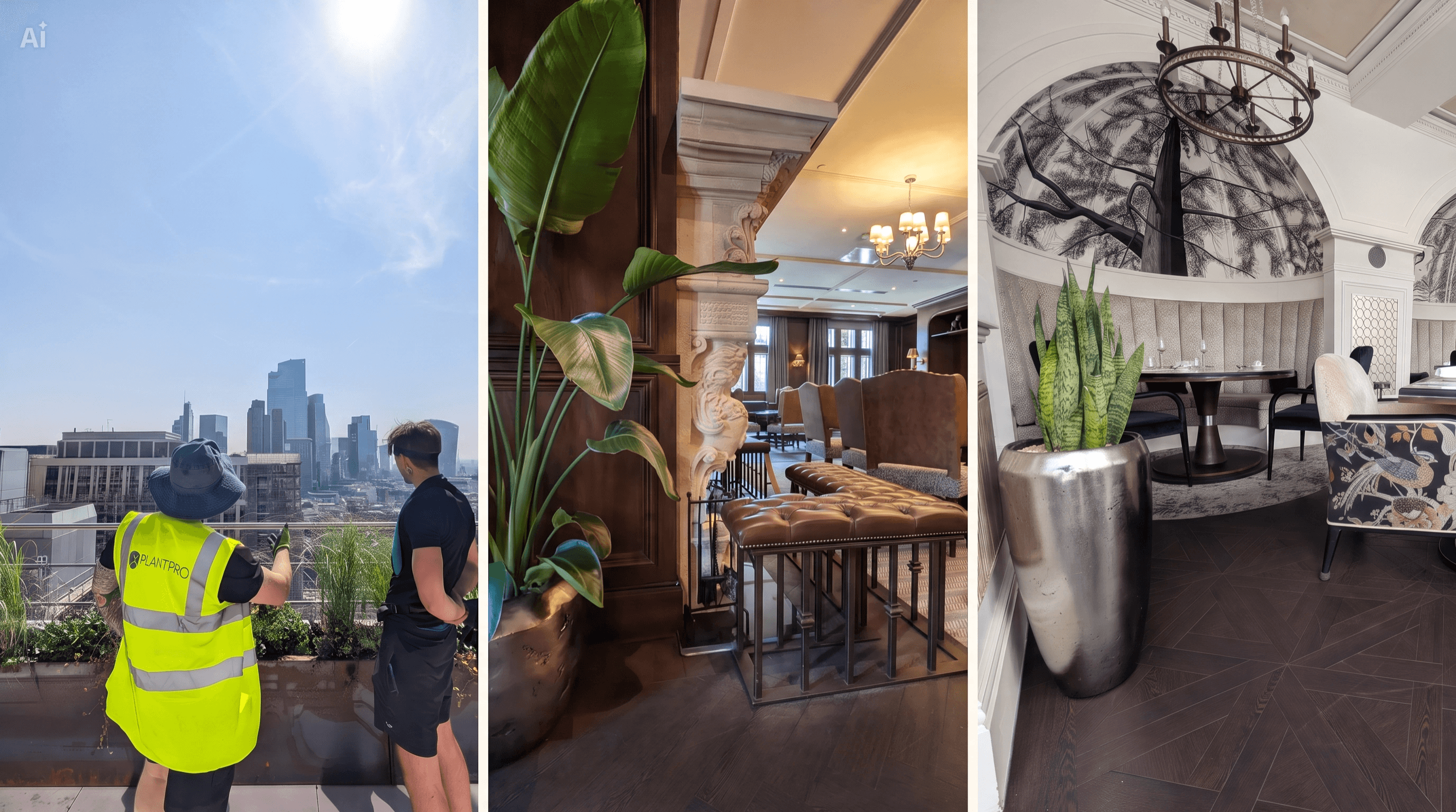 Luxury botanical installation by Plant Pro